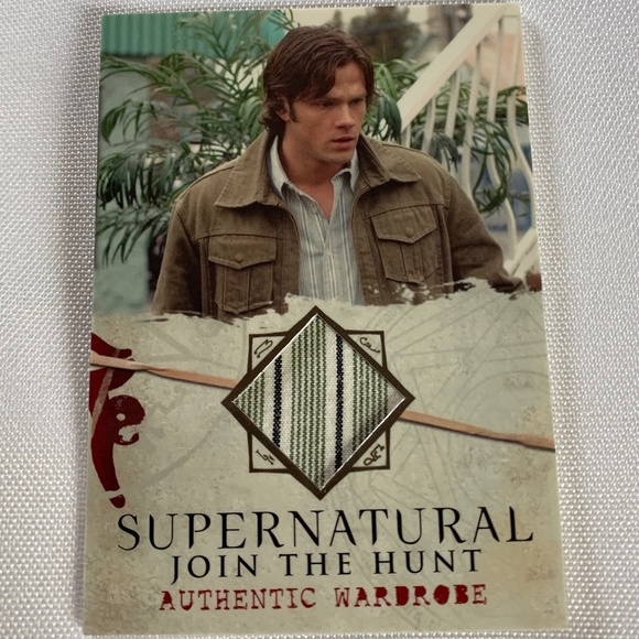 Authentic Cryptozoic Wardrobe Trading Card from the TV Show Supernatural! - Picture 1 of 2